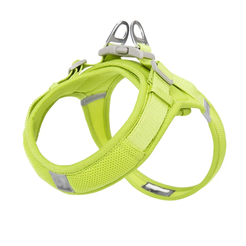 Custom Personalized Logo Pet Leash And Harness Set Popular Soft Comfort Dog Pet Velvet Harness And Dog Collars
