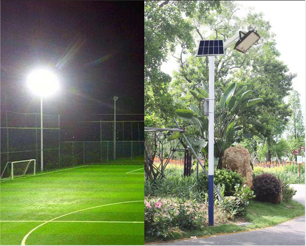 High Brightness 1080P Outdoor Solar Flood Light 100W 200W 300W 400W 600W With CCTV Camera