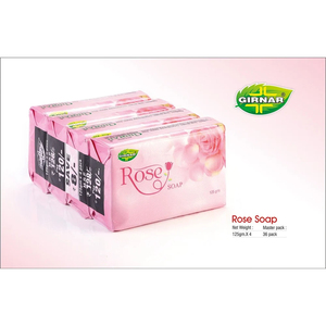 Savon Rose 500gm Bouquet de 4 pièces de 125gm - Product Image 1