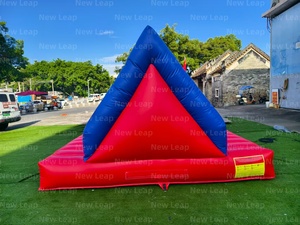 Nouveau château gonflable avec toboggan de 4 m, arche, piste sèche, aire de jeux, <span class=keywords><strong>maison</strong></span> d'escalade pour enfants et adultes - Product Image 4