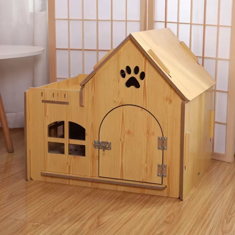Manufacturer's Wooden Internet Red Cat Nest Dog Nest Four Seasons Universal Delivery Room Dog House