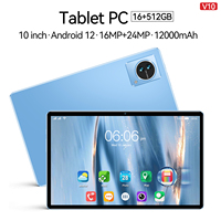 Tablet PC Android Kustom V10 Pro 5G Laris Manis Harga Terjangkau Tablet Gaming & Edukasi Dengan Dual Kartu & Prosesor MTK Baru