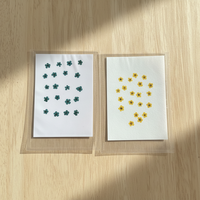 Kit de matériaux de sculpture sur feuilles DIY en lot mixte, fleurs séchées, plantes naturelles pressées, décoration artisanale, fournitures d'art, vente en gros