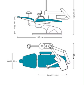 <strong>Dental</strong> Round <strong>Foot</strong> <strong>Control</strong> Pedal for <strong>Dental</strong> Chair Standard <strong>Unit</strong> 4 Hole <strong>Dental</strong> <strong>Unit</strong> Accessories - Product Image 5