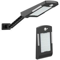 48 Led 66 Led Applique Murale Solaire Réglable Rechargeable Extérieur Grand Angle Lampe Cour Passerelle Route Nuit Éclairage de Sécurité