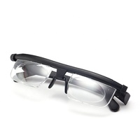 Lunettes de Lecture à Foyer Réglable, Correction Myopie et Presbytie, Verres Variables de -6D à +3D, Loupe Binoculaire, Porta Oculos