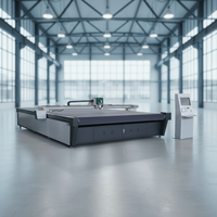 TOPCNC Traceur de découpe numérique CNC automatique pour tissus textiles, pour la découpe de tissus en rouleau monocouche et de rideaux