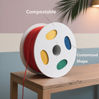 Nouveau lancement bobines de carton vides Pla Matte Pla 3d Filament d'imprimante 1.75mm 1kg Filamentos pour ligne de pêche