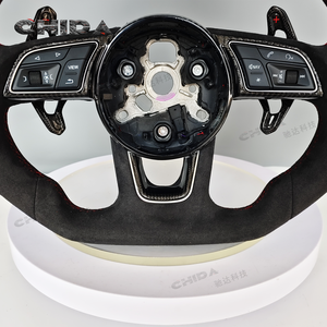 พวงมาลัยขนแบบฝาพับเหมาะสำหรับ audis A8 A3 A7 A4 A5 A6 RS3 RS4 RS5 B8 S3 S4 S5 B9รุ่น TT - Product Image 6