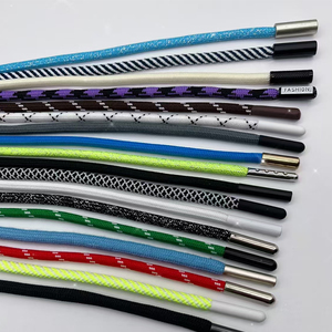 衣類用カスタムブラックプリントポリエステルドローコード（ホディ用）-100％ポリエステル素材、大特価販売中 - Product Image 4