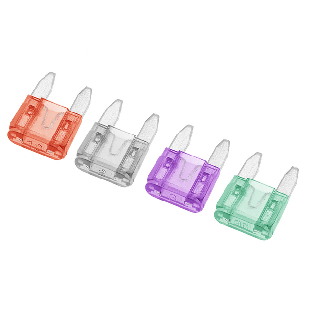 Car Fuse Small Fuse 1A 2A 5A 7.5 10A 15A 20A Blade Fuse Upgrade Type Car Blade Fuse Mini Atuo Fuse