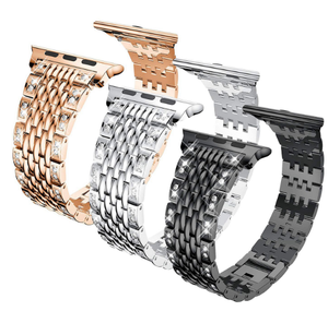 <span class=keywords><strong>Cinturino</strong></span> per orologio in metallo di ricambio da donna in lega di zinco con ciondolo da 38mm 40mm per <span class=keywords><strong>cinturino</strong></span> <span class=keywords><strong>apple</strong></span> <span class=keywords><strong>watch</strong></span> - Product Image 1
