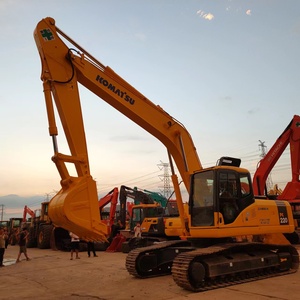 Modèle 2022 Komatsu PC220-7 d'occasion avec pompe et boîte de vitesses, mini-excavatrice, moteur Hitachi du Japon, 12-20 tonnes - Product Image 2