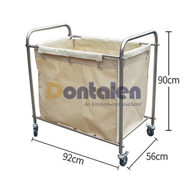 Складная тележка для льняной корзины, корзина для белья со съемными мешками