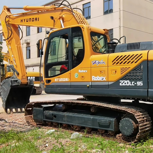 Original utilisé fabriqué en Corée 22ton Hyundai 220lc-9s 225lc-9t Excavator pour la vente en bon état et faible temps de fonctionnement - Product Image 1