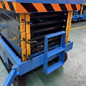 Plataforma Elevadora de Tijera Eléctrica con Certificación CE e ISO, 4M 6M 8M 10M 12M 14M, Elevador Móvil, Andamio Hidráulico, Personalizable - Product Image 6