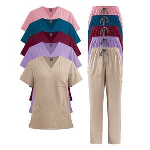 Elite Clinic & Wellness Uniform Sets 2025 Niaahinn Gender-Neutral Healthcare Scrubs Ergonómico Flat-Front Scrub Suits - Product Image 5