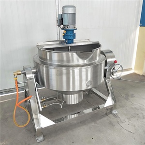 Olla de cocina con agitación sin rodamiento de Motor para bodega para procesamiento de alimentos, mermelada, salsa, pasta de Chile, sopa, tomate y dulces - Product Image 2