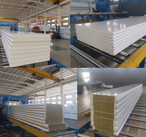 <span class=keywords><strong>Panneau</strong></span> sandwich en <span class=keywords><strong>laine</strong></span> <span class=keywords><strong>de</strong></span> <span class=keywords><strong>roche</strong></span> isolé ignifuge <span class=keywords><strong>de</strong></span> haute qualité <span class=keywords><strong>de</strong></span> <span class=keywords><strong>50mm</strong></span> décoration murale en acier moderne prix compétitif et échantillons gratuits - Product Image 3