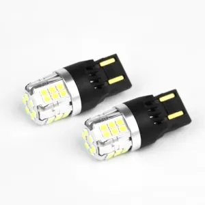 Feu stop LED super lumineux T20 W21/5W 7441 7442 7442NAL 7443 7443LL avec 2835 puces LED 700LM pour feux arrière LED de voiture
