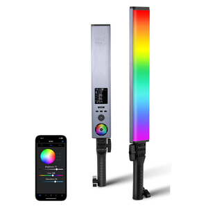 Neewer Rgb Light <strong>Wand</strong> With 2.4g/app Control Upgraded 360 Touchable Rgbww Mixer Photography Handheld Led Video Lighting - Product Image 1