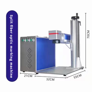 Fiber Laser Marking <strong>Machine</strong> 20w/30w/50w for Metal Jewelry <strong>Engraving</strong> With Rotary System EZCAD Software - Product Image 3