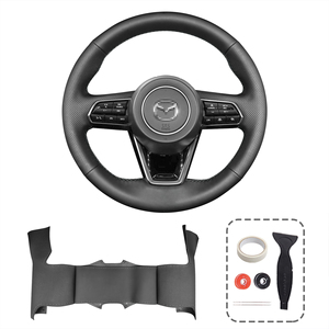 <span class=keywords><strong>Funda</strong></span> de <span class=keywords><strong>Volante</strong></span> Cosida a Mano en Cuero Artificial <span class=keywords><strong>para</strong></span> <span class=keywords><strong>MAZDA</strong></span> XC60 2026, Accesorios <span class=keywords><strong>para</strong></span> Auto en Oferta - Product Image 1
