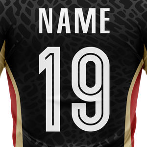 <span class=keywords><strong>2023</strong></span> Akilex Sporty Teamwear 100 Haute Qualité Polyester SoccerWear Professionnel Conception Personnalisée Sublimation Hommes Football T-shirts - Product Image 5