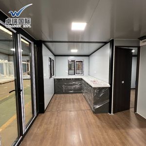 Wellucky <span class=keywords><strong>10</strong></span>-40ft mở rộng container nhà thép khung cửa Windows gấp nhà bếp bánh sandwich Panel cho văn phòng xây dựng - Product Image 3