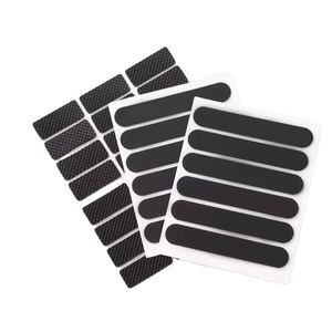 Black Mesh Silicone Pad Non-slip <b>Rubber</b> Gasket Self-adhesive Silicone Foot Pad Silencer Shock Absorbing Silicone Gasket - Product Image 2