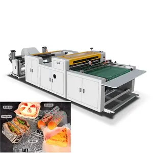 Roll to Sheet Cutting Machine For Film Cutting PET cutter Hamburger Paper Cutting leather sheets