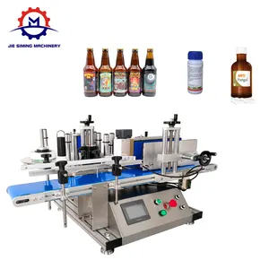 JSM-T150 Desktop Automatic Round Bottle Labeling Machine Glass Plastic Bottle Can Labeling Machine