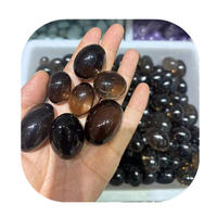 Pierres précieuses en vrac de haute qualité 20-30 mm, pierres roulées, quartz fumé naturel, pierres roulées à vendre en gros