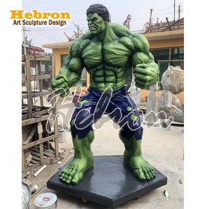 Popolare Statua di <span class=keywords><strong>Hulk</strong></span> in Cartone Importato da 2 Metri, Prodotto in Scala Propriamente Proposta, Figura 3D Stereoscopica di <span class=keywords><strong>Marvel</strong></span> - Product Image 2