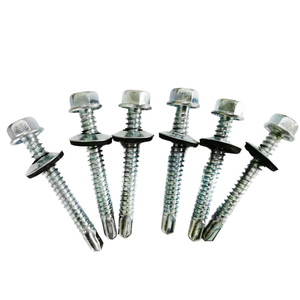 สกรูยึดหลังคาพร้อมแหวนยาง สกรูหัวหกเหลี่ยม สกรูเจาะยึดตัวเอง - Product Image 4