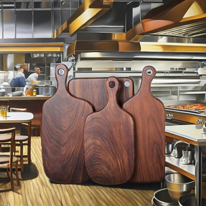 <span class=keywords><strong>Planche</strong></span> à fromage <span class=keywords><strong>vintage</strong></span> écologique multi-usage en bois, petite <span class=keywords><strong>planche</strong></span> à découper avec poignée et trou, ustensile de cuisine - Product Image 3