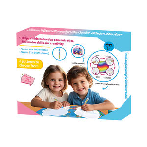 Cartoon Animal Style Wieder verwendbare Wasser Leinwand pädagogische Zeichnung Spielzeug Reise tragbare magische Wasser Zeichen buch zum Verkauf - Product Image 2