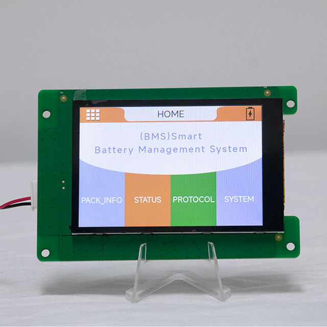 3.5 Inch IPS LCD TFT HMI Display for Energy Storage BMS, UART Communication