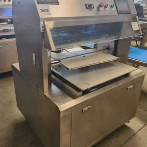 Cortador de pastel redondo de acero inoxidable 304, máquina cortadora de pastel de velocidad rápida, esponja de miel, máquina cortadora de pan <span class=keywords><strong>tostado</strong></span> - Product Image 1