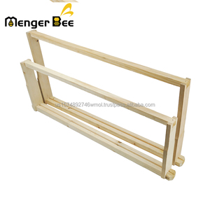 New MengerBee Pine Wood Beekeeping Tools FR-2 Model 0.2kg <b>Deep</b> Super Medium Idle <b>Frames</b> Unassembled 3 Months Warranty for - Product Image 1