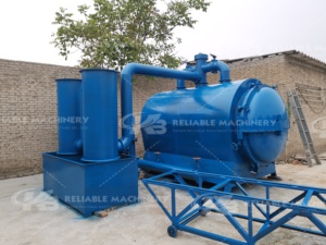 Máquina de Alta Capacidad para la Producción de Carbón Vegetal a partir de Biomasa de Troncos de Madera con Sistema de Purificación de Humo y Alta Eficiencia de Carbonización Económica - Product Image 6