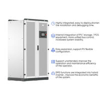 Kit de batterie lithium hybride triphasé DEYE monté sur rack, complet, 20 kW, 50 kW, 100 kW, système solaire hybride connecté au réseau