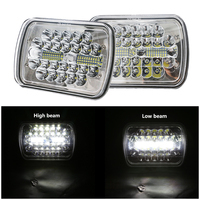 Lampe de travail à LED Phare antibrouillard étanche Projecteurs à LED pour camion SUV ATV 4x4 4WD Jeep 60W Lampe de travail à LED