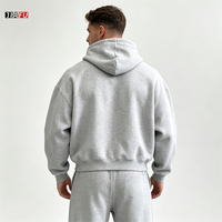 Ensemble Sur Mesure de Survêtement et Sweat à Capuche Homme Épais 400g/m² Polaire Haute Qualité Deux Pièces