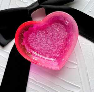 Cuenco de Resina Hecho a Mano, Arte en Epoxi, Plato Decorativo para Joyas, Porta Objetos, Decoración Moderna y Colorida para el Hogar, Idea de Regalo Única - Product Image 1