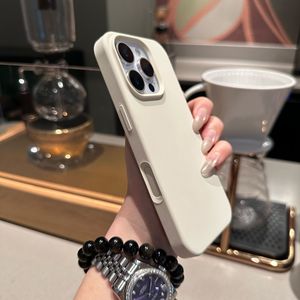 Coque en silicone liquide de couleur unie pour iPhone 17 Pro Max avec boutons intégrés et grandes ouvertures, antichoc - Product Image 4