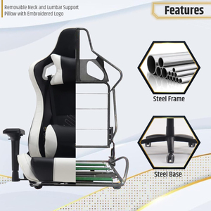 Nuevas Ideas de productos Chaise <span class=keywords><strong>Gamer</strong></span> 2025, silla para juegos de carreras, silla ergonómica para juegos de lujo - Product Image 3