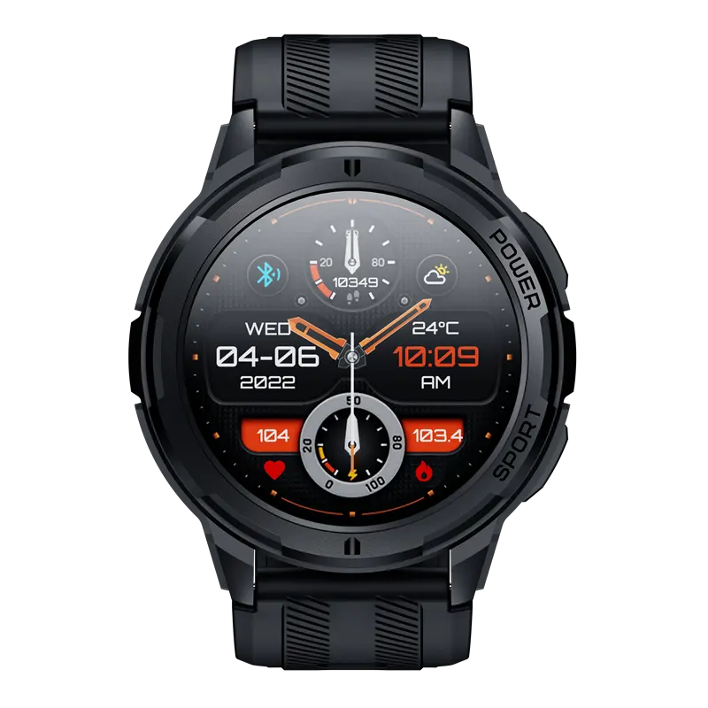 חדש amoled תצוגה חכם שעון חכם c25 1 atm מים עמיד למים ספורט חיצוני reloj inteligente smarttwatch uomo