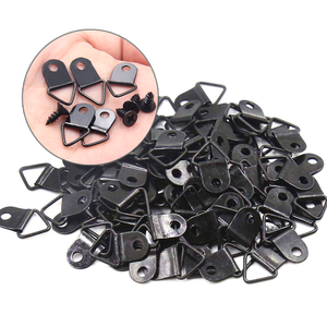 Đen 9.5*22Mm Khung Ảnh Treo Móc Áo Tam Giác Một Lỗ - Product Image 1