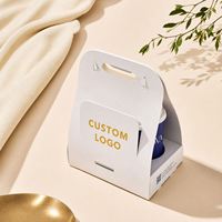 Gobelets en papier kraft personnalisés et économiques pour boissons chaudes, 8, 16 et 20 oz, avec poignée, pour thé et café à emporter